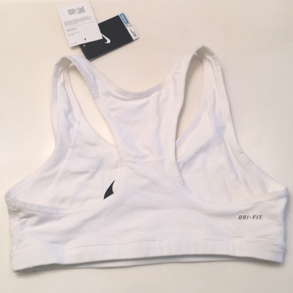 NIKE DRI-FIT REVERSIBLE COTTON SPORTS BRA - Picture 6 of 7